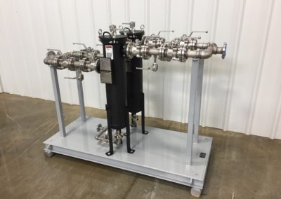 Duplex Filter Assembly with SS Manifolds