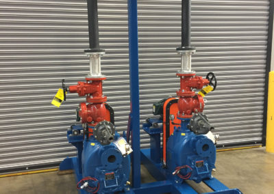 Duplex WSP Self-Priming Pump Assembly with Discharge Manifold